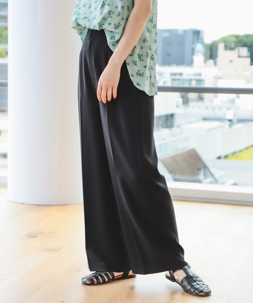 B:MING by BEAMS（ビーミングバイビームス）の「B:MING by BEAMS / センタープレス ワイドパンツ（その他パンツ・レディース・ブラック/ブルー/イエロー系その他2・SMALL/MEDIUM）」の17枚目の写真