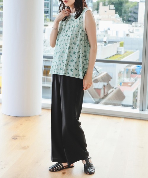 B:MING by BEAMS（ビーミングバイビームス）の「B:MING by BEAMS / センタープレス ワイドパンツ（その他パンツ・レディース・ブラック/ブルー/イエロー系その他2・SMALL/MEDIUM）」の20枚目の写真