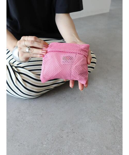 AMERICAN HOLIC(アメリカンホリック)の「【FRUIT OF THE LOOM】ポケッタブルロゴショッパー(エコバッグ/サブバッグ・レディース・ブラック/ベージュ/ネイビー/ピンク/オレンジ/ミント・FREE)」の22枚目の写真
