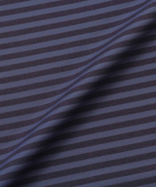 MACKINTOSH LONDON（マッキントッシュ ロンドン）の「シルケットスムースボーダーTシャツ（Tシャツ/カットソー・レディース・ベージュ/ネイビー・40/38）」の10枚目の写真