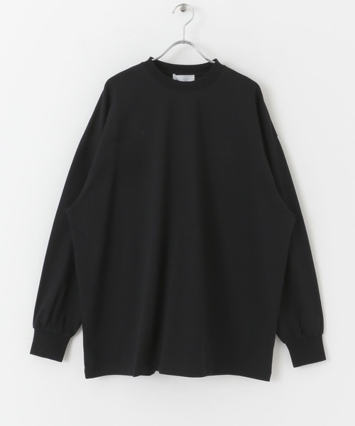 SENSE OF PLACE by URBAN RESEARCH（センスオブプレイスバイアーバンリサーチ）の「エクストラルーズロングTシャツ（Tシャツ/カットソー・メンズ・ホワイト/ブラック・MEDIUM/LARGE）」の5枚目の写真