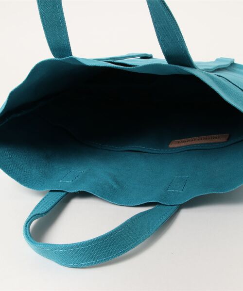 amiacalva(アミアカルヴァ)の「AMIACALVA | キャンバストートバッグ(トートバッグ・レディース・ターコイズブルー/パープル・ONE SIZE)」の4枚目の写真