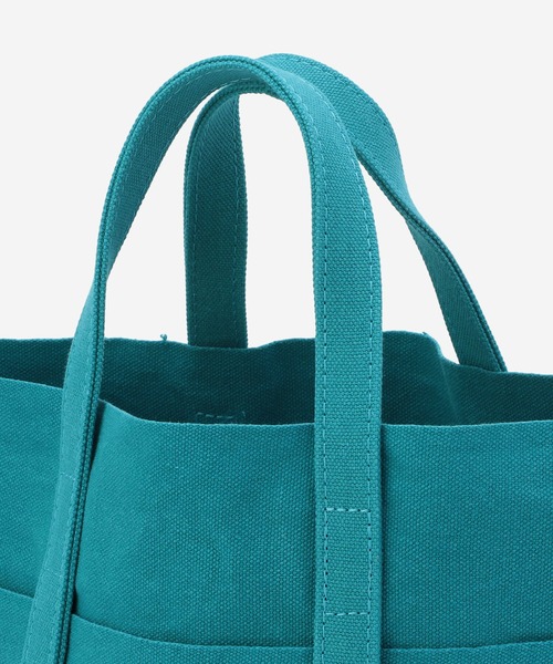 amiacalva(アミアカルヴァ)の「AMIACALVA | キャンバストートバッグ(トートバッグ・レディース・ターコイズブルー/パープル・ONE SIZE)」の9枚目の写真