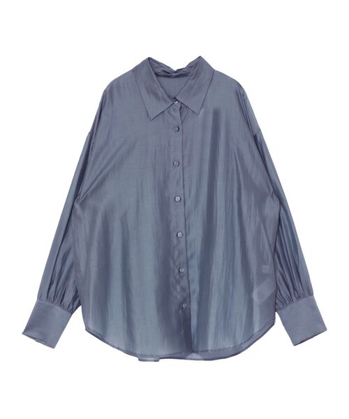 LAGUNAMOON（ラグナムーン）の「ケープヨークシアーシャツ（シャツ/ブラウス・レディース・ホワイト/グリーン/ベージュ/ブラウン/ブルー・FREE）」の5枚目の写真