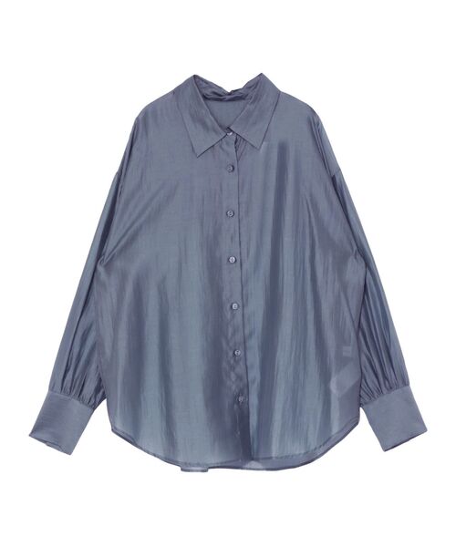 LAGUNAMOON（ラグナムーン）の「ケープヨークシアーシャツ（シャツ/ブラウス・レディース・ホワイト/グリーン/ベージュ/ブラウン/ブルー・FREE）」の21枚目の写真