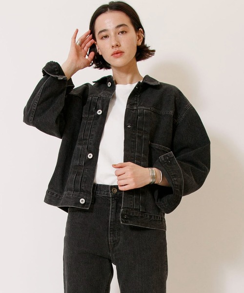 のぶ / johnbull ⿻ コットン デニム ジャケット ビッグカラー Johnbull(ジョンブル)の「【DENIM DELIGHT DAYS】12oz Denim