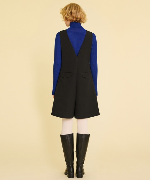 LANVIN en Bleu（ランバンオンブルー）の「トリプルクロスサロペット