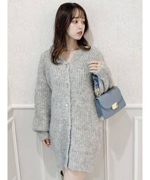 dazzlin | コットンキャンディミドルニットカーティガン(カーディガン/ボレロ)