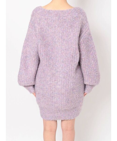 dazzlin（ダズリン）の「コットンキャンディミドルニットカーティガン（カーディガン/ボレロ・レディース・グリーン/ブルー/レッド/ベージュ/パープル・FREE）」の22枚目の写真