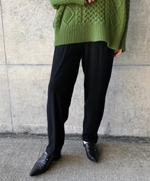 リラックスリブイージーパンツ