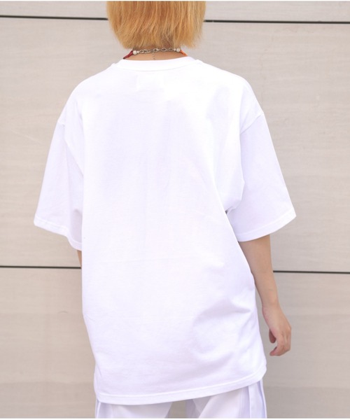 Chica（チカ）の「Chica/チカ/デイジーＴee（Tシャツ/カットソー・レディース・ピンク/ホワイト/ブラック・F）」の4枚目の写真