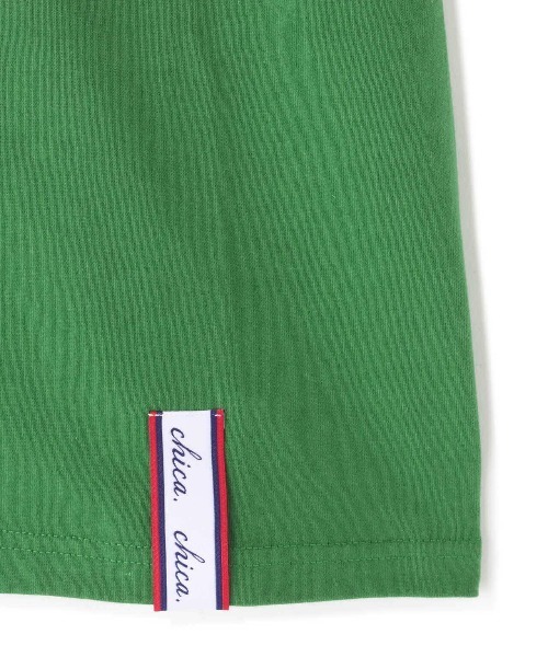 Chica（チカ）の「Chica/チカ/デイジーＴee（Tシャツ/カットソー・レディース・ピンク/ホワイト/ブラック・F）」の20枚目の写真