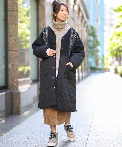 チチカカ（チチカカ）の「ネイティブ刺繍ミドルスニーカー（スニーカー・レディース・ターコイズブルー/グレー/ブラック・LARGE/MEDIUM）」の8枚目の写真