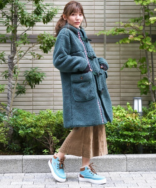 チチカカ（チチカカ）の「ネイティブ刺繍ミドルスニーカー（スニーカー・レディース・ターコイズブルー/グレー/ブラック・LARGE/MEDIUM）」の6枚目の写真