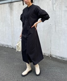 CAPRICIEUX LE'MAGE | キルトブロッキングワンピース(ワンピース)