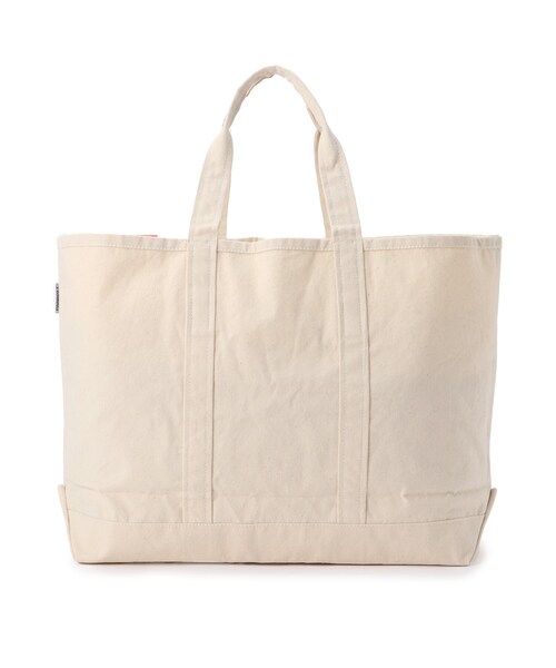 THE SHOP TK （ザ ショップ ティーケー ）の「【別注】PARROTT CANVAS トートバッグ（トートバッグ・レディース・アイボリー/ダークグリーン/ブラウン系その他・00）」の4枚目の写真