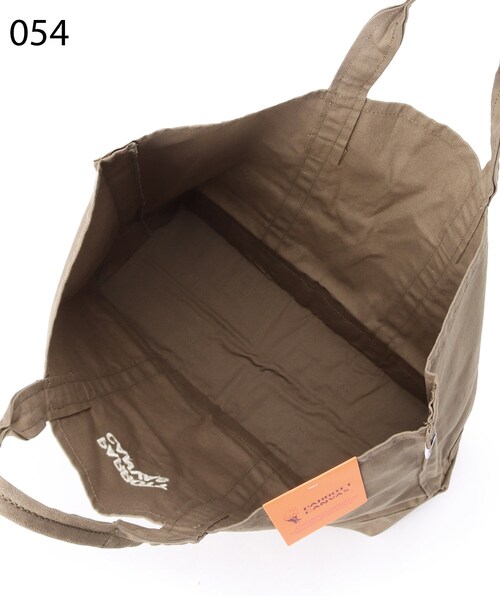 THE SHOP TK （ザ ショップ ティーケー ）の「【別注】PARROTT CANVAS トートバッグ（トートバッグ・レディース・アイボリー/ダークグリーン/ブラウン系その他・00）」の13枚目の写真