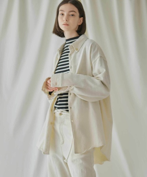 MYTHINKS / MY SUMMER WOOL＋SOLOTEX W BLAZER (Green) - ジャケット  