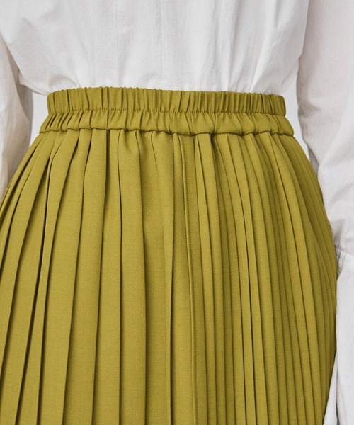 PUBLIC TOKYO（パブリックトウキョウ）の「ミックスプリーツアシメヘム  