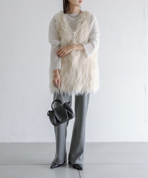 mystic（ミスティック）の「サークルハンドルミニBAG（ショルダーバッグ・レディース・アイボリー/ブラック/ピンク・ONE SIZE）」の20枚目の写真