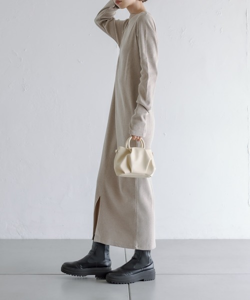 mystic（ミスティック）の「サークルハンドルミニBAG（ショルダーバッグ・レディース・アイボリー/ブラック/ピンク・ONE SIZE）」の8枚目の写真