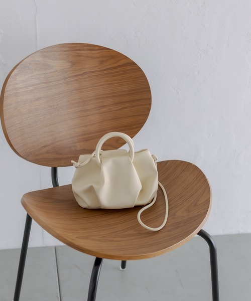 mystic（ミスティック）の「サークルハンドルミニBAG（ショルダーバッグ・レディース・アイボリー/ブラック/ピンク・ONE SIZE）」の11枚目の写真