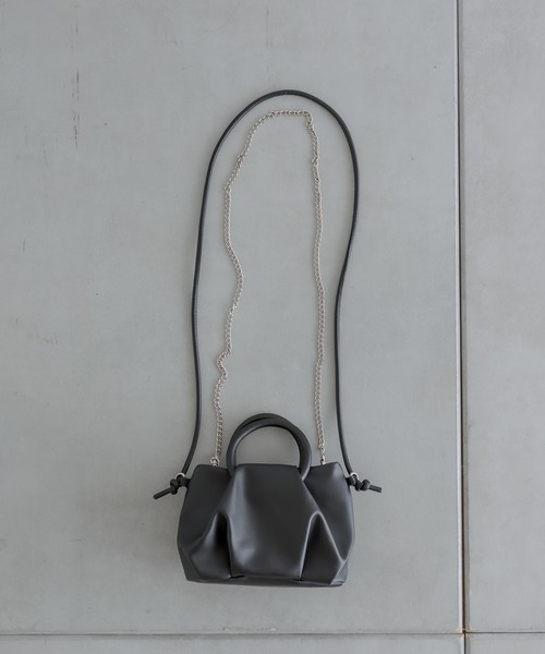 mystic（ミスティック）の「サークルハンドルミニBAG（ショルダーバッグ・レディース・アイボリー/ブラック/ピンク・ONE SIZE）」の14枚目の写真