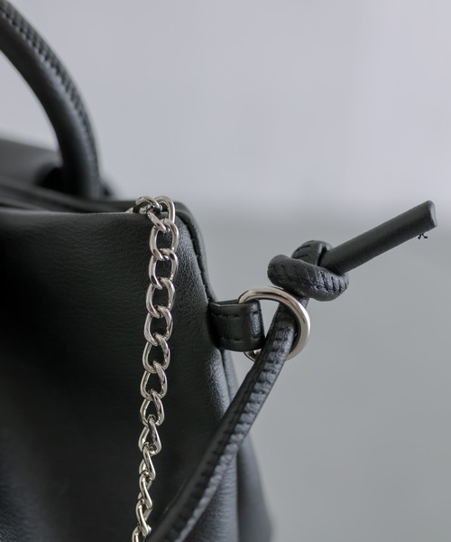 mystic（ミスティック）の「サークルハンドルミニBAG（ショルダーバッグ・レディース・アイボリー/ブラック/ピンク・ONE SIZE）」の15枚目の写真