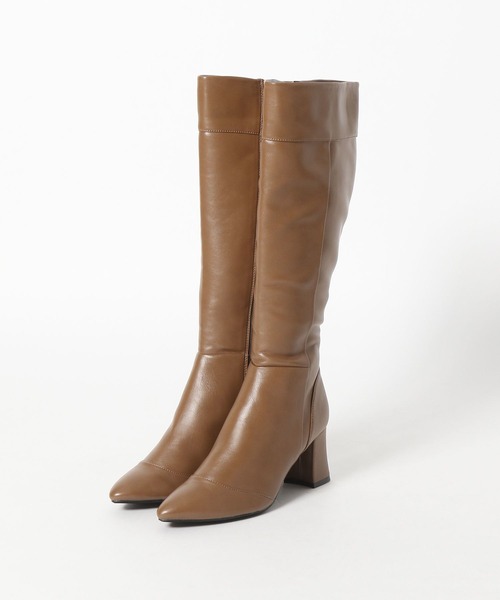 Andemiu（アンデミュウ）の「キリカエロングブーツ165183（ブーツ・レディース・ブラック/ブラウン/ワイン・MEDIUM/LARGE）」の17枚目の写真