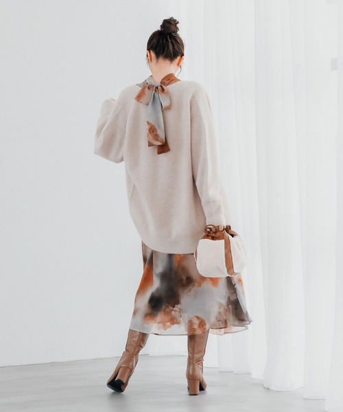 Andemiu（アンデミュウ）の「キリカエロングブーツ165183（ブーツ・レディース・ブラック/ブラウン/ワイン・MEDIUM/LARGE）」の6枚目の写真