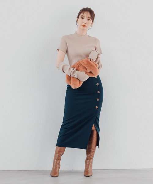 Andemiu（アンデミュウ）の「キリカエロングブーツ165183（ブーツ・レディース・ブラック/ブラウン/ワイン・MEDIUM/LARGE）」の8枚目の写真