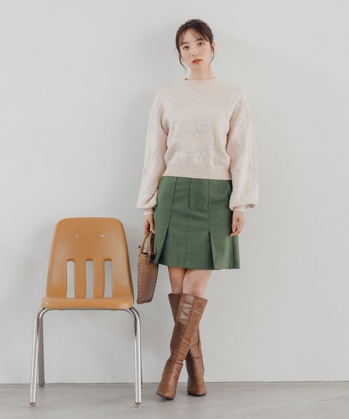 Andemiu（アンデミュウ）の「キリカエロングブーツ165183（ブーツ・レディース・ブラック/ブラウン/ワイン・MEDIUM/LARGE）」の10枚目の写真