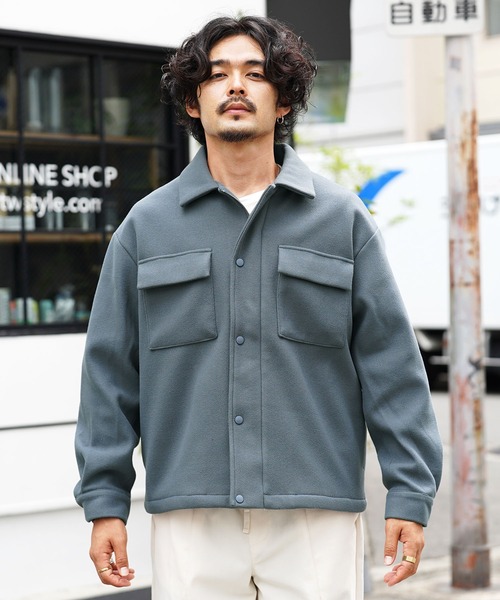 ジップブルゾン ポリメルトン CPO ジャケット