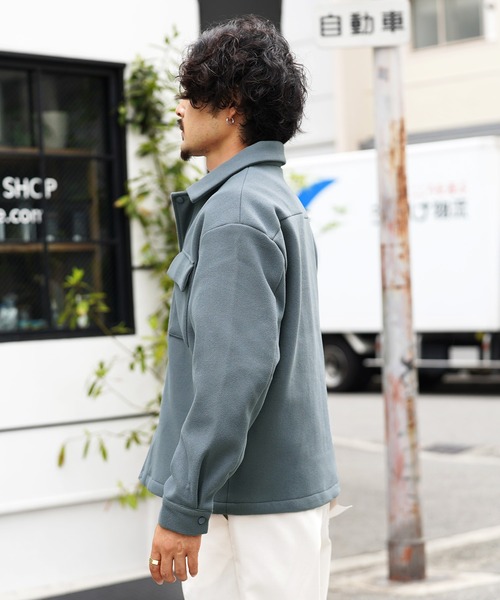 ジップブルゾン ポリメルトン CPO ジャケット