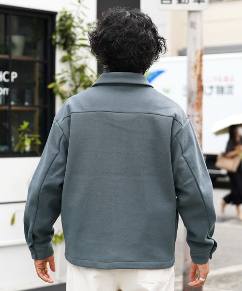 ジップブルゾン ポリメルトン CPO ジャケット