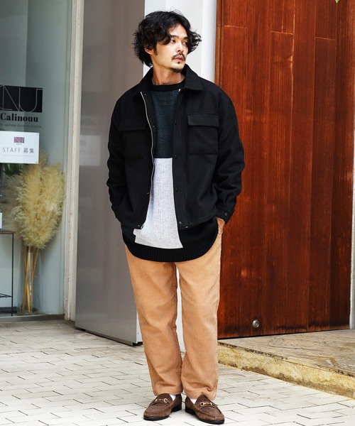 ジップブルゾン ポリメルトン CPO ジャケット