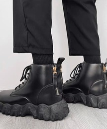 ARULE（アリュール）の「『ARULE/アルール』レザーライクボリュームソールブーツ【Y】【CN】（ブーツ）」