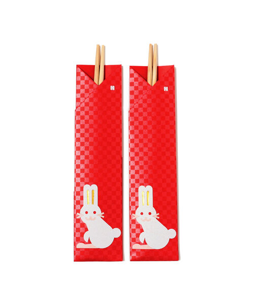 BEAMS JAPAN(ビームス ジャパン)の「京都烏丸六七堂 / 縁起物 祝い箸 卯(ステーショナリー)」 - WEAR