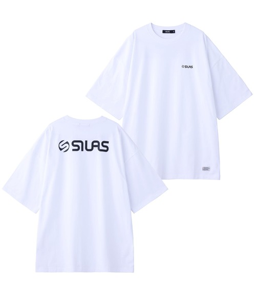 SILAS（サイラス）の「OLD LOGO WIDE S/S TEE（Tシャツ/カットソー・メンズ・ホワイト/ブラック/イエロー/ブルー/グリーン/チャコール/パープル・M/L/XL）」の2枚目の写真