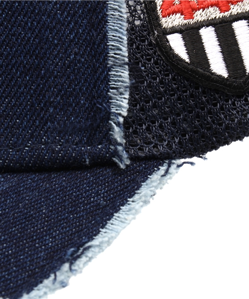 YOSHINORI KOTAKE DESIGN（ヨシノリコタケデザイン）の「YOSHINORI KOTAKE DESIGN キャップ（キャップ・メンズ・ブルー/ブルー系その他/ライトインディゴブルー・FREE）」の12枚目の写真
