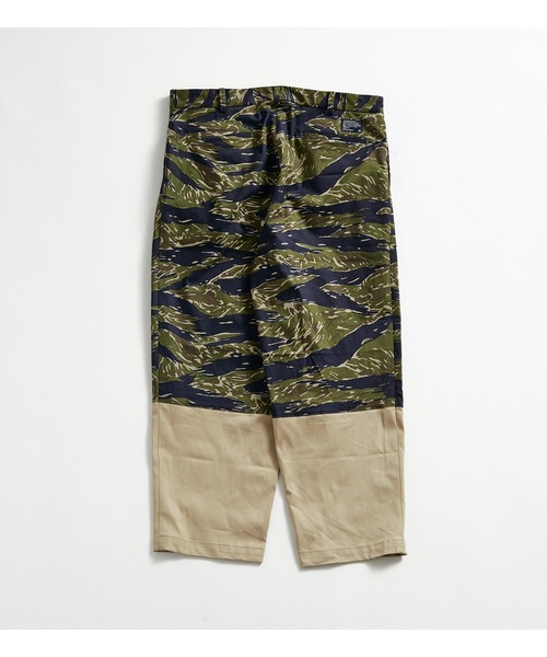 APPLEBUM（アップルバム）の「Mix Big Tapered Pants（チノパンツ・メンズ・ブラウン系カモフラージュ・MEDIUM/LARGE/X-LARGE）」の6枚目の写真