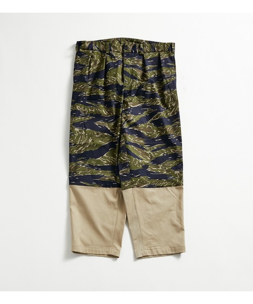 APPLEBUM（アップルバム）の「Mix Big Tapered Pants（チノパンツ・メンズ・ブラウン系カモフラージュ・MEDIUM/LARGE/X-LARGE）」の10枚目の写真