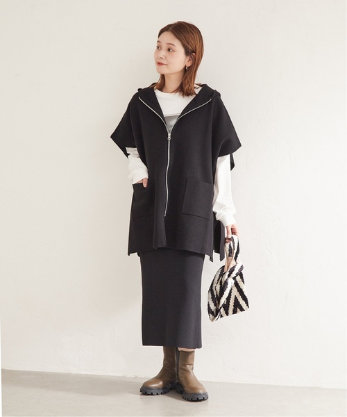 JOURNAL STANDARD - 新品！2021SS ジャーナルスタンダード  今期　ポンチョカーディガン JOURNAL STANDARD（ジャーナルスタンダード）の「《追加》フーディ