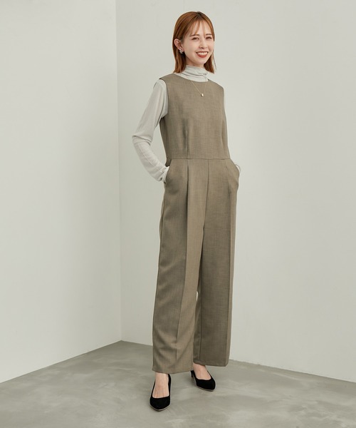 ROPE' PICNIC（ロペピクニック）の「【WEB限定カラー: ライトグレー,イエロー】シアーカットタートル（Tシャツ/カットソー・レディース・サックスブルー/ライトグリーン/オフホワイト/チャコールグレー/ピンク系その他2/ネイビー/クリーム/ピンク系その他/ホワイト系その他5/レッド/イエロー系その他2/ライトグレー/ブラック/ターコイズブルー・38）」の17枚目の写真