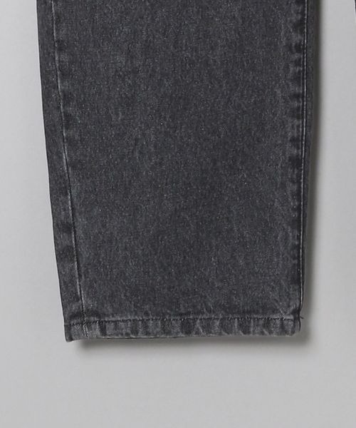 JEANASIS（ジーナシス）の「ワイドカーブデニムパンツ/181385（デニムパンツ・レディース・ブラック/ブルー・SMALL/MEDIUM）」の7枚目の写真