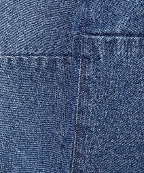 JEANASIS（ジーナシス）の「ワイドカーブデニムパンツ/181385（デニムパンツ・レディース・ブラック/ブルー・SMALL/MEDIUM）」の12枚目の写真