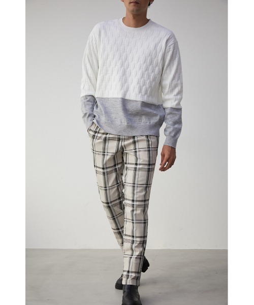 AZUL by moussy(アズールバイマウジー)の「AZUL CHEF'S SLIM BOTTOM/アズールシェフズスリムボトム(その他パンツ・メンズ・ブルー/ブラック/ベージュ系その他/グレー系その他・MEDIUM/LARGE)」の12枚目の写真