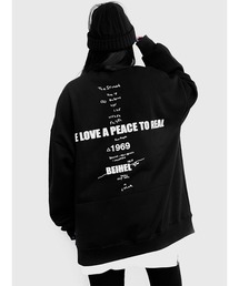 裏起毛message design sweat / 裏起毛メッセージデザインスウェット(Ai select)