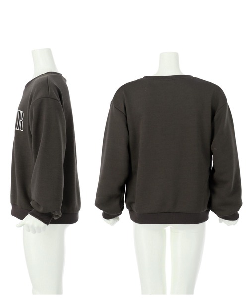 ANAP kids(アナップキッズ)の「プリント裏毛トレーナー(スウェット・キッズ・グリーン/スミクロ/ライトグレー・130cm/110cm/120cm)」の10枚目の写真