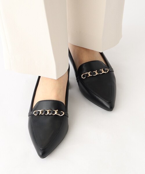 index（インデックス）の「◆ヒールローファー（その他シューズ・レディース・ライトベージュ/ブラック・02/01/03）」の9枚目の写真